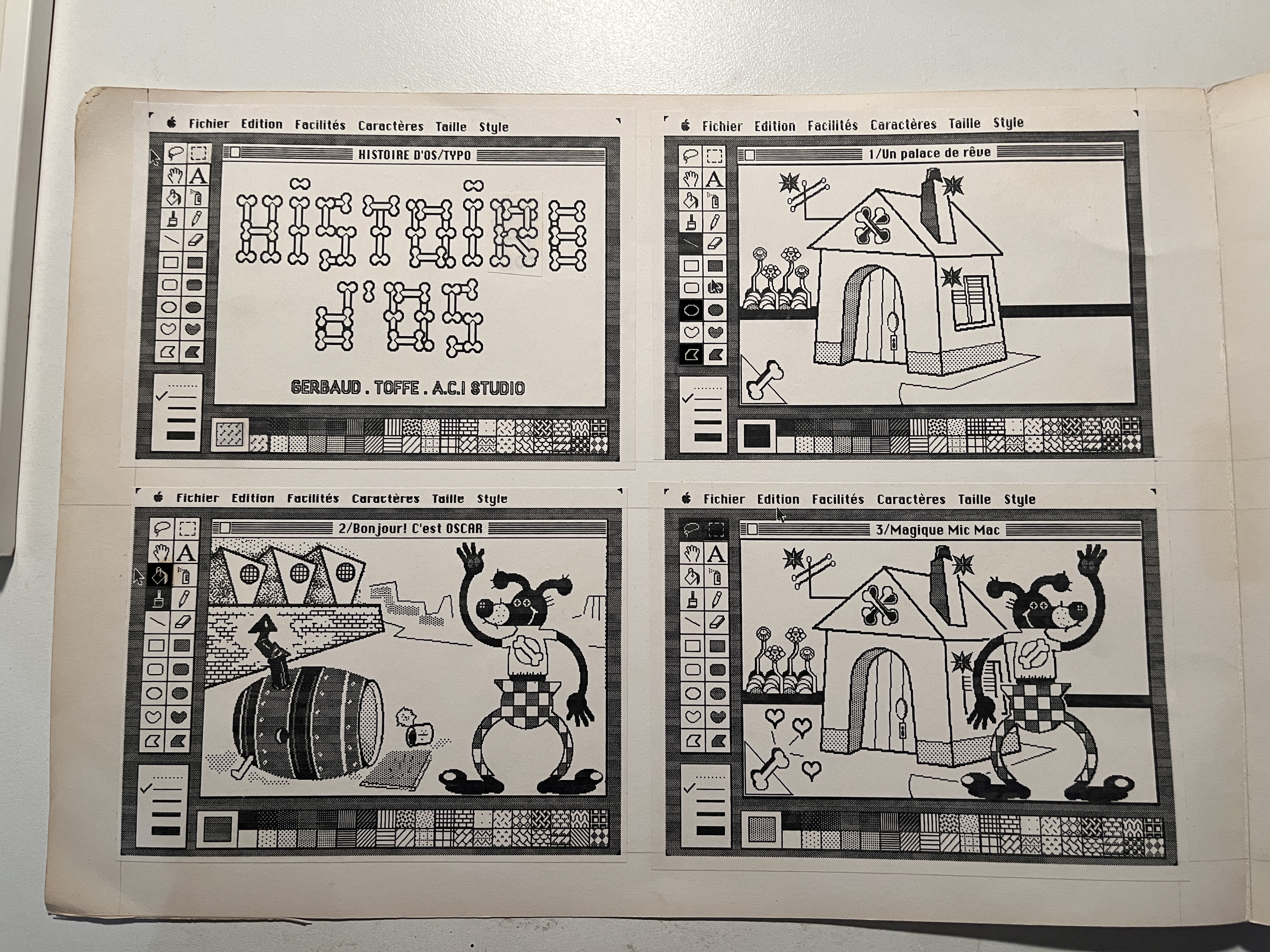 Gerbaud and Toffe, Histoire d'os for ACI, 1983.